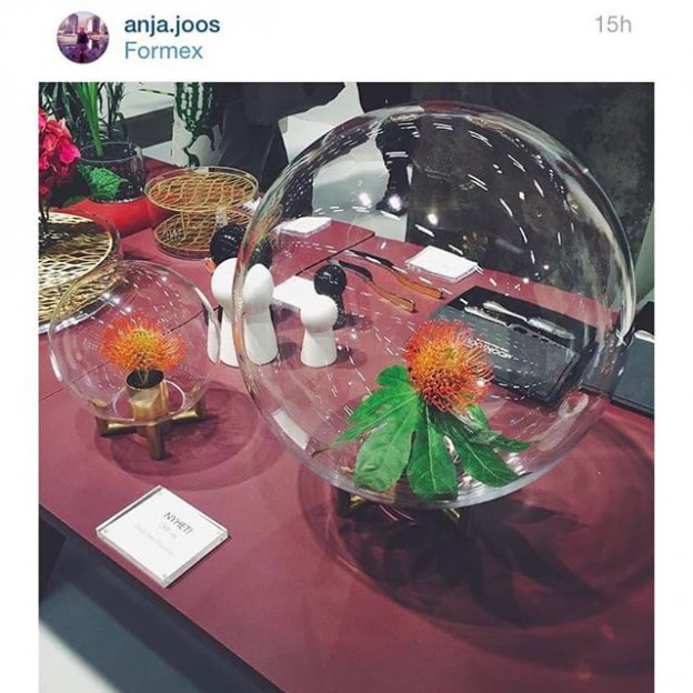 #reinsta #straightdesign #formex #orb #klong #vase #productdesign #swedishdesign #brass