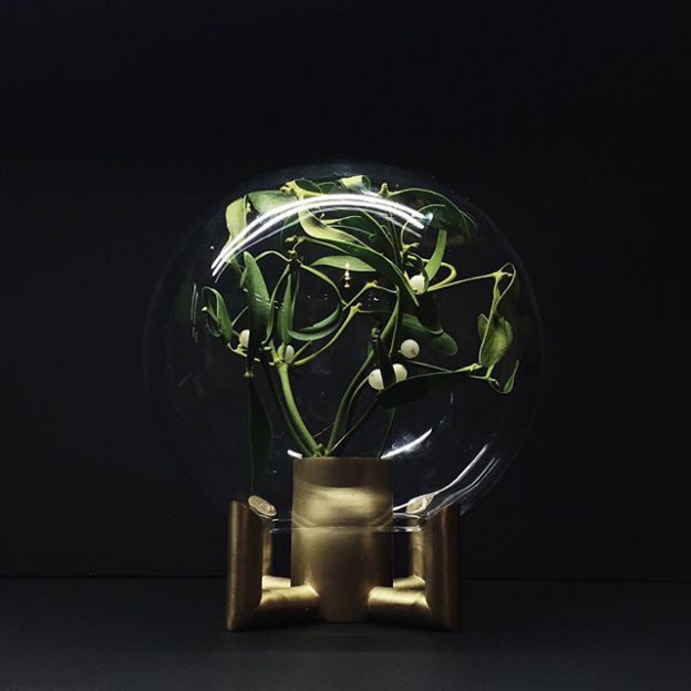 #mistletoe #christmas #orb #klong #vase