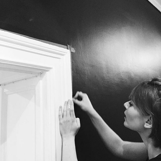 #straightdesign #intern #office #stockholm #sweden #vasastan #painting #goodwork