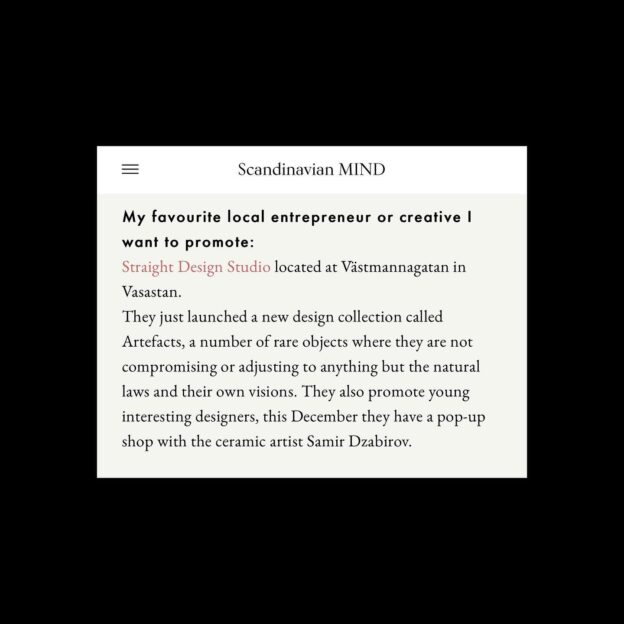 Thank you Tove! You are on our favourite list also. 🖤