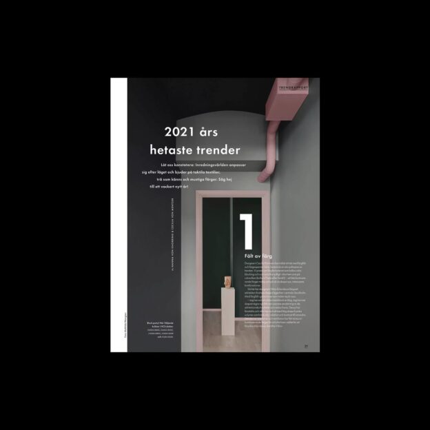 Colouring by us in the latest issue of Elle Decoration.