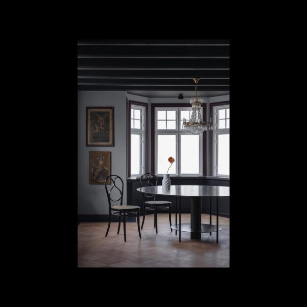 Artefact No 1.The dining table was originally designed in conjunction with the renovation of Sjögård. It became the start and the first object of our collection of artefacts.Photo by Mathilda Werngren for Hus&Hem