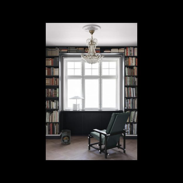 For us, it is important to respect original details in the projects we work with. At Sjögård, the panel from the 30s has been preserved to become a signature part of the interior.Photo: Mathilda Werngren