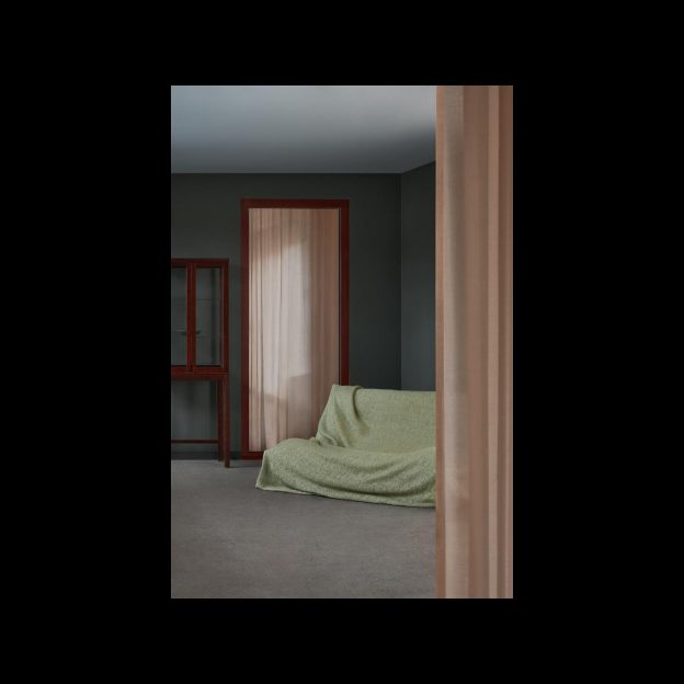 In the heart of Salongsgatan lies a room designed not just to connect spaces, but to pause time. The darker palette embraces the flow of natural light from the connecting winter garden.Photo: Mathilda Werngren