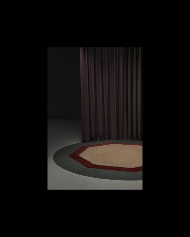 New carpet for Stoddard, shown in their showroom during Stockholms Design Week 2025.Photo: Mathilda Werngren