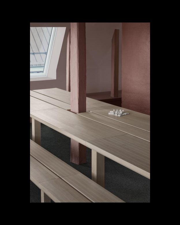 One of our biggest custom made piece is the almost five meters long table at Norbans office in Stockholm.